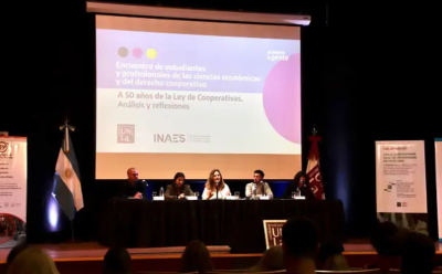El INAES y la UNLA celebraron los 50 años de la Ley de Cooperativas