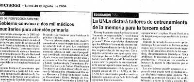 La UNLa dictará talleres de entrenamiento de la memoria para la tercera edad