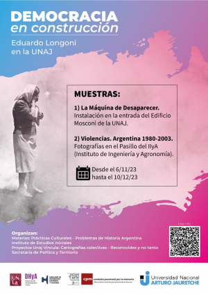 Eduardo Longoni expone en la UNAJ