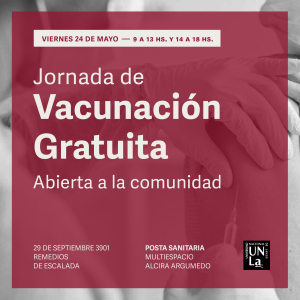 Jornada de vacunación gratuita y abierta a la comunidad