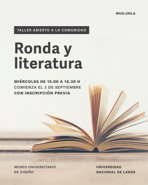 El MUD te invita al taller &quot;Ronda y literatura&quot;