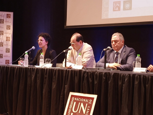 Conferencia magistral del escritor egipcio y director de la biblioteca de El Cairo, Khaled Al-Khamissi en la UNLa: &quot;Todavía hay tiempo para el diálogo&quot;