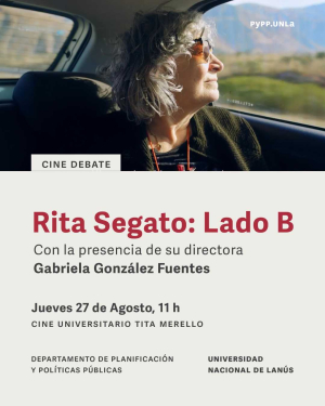 Proyecci&oacute;n del film "Rita Segato: Lado B"
