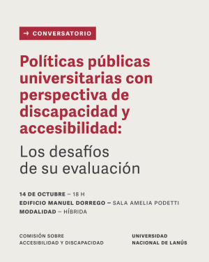 Conversatorio sobre discapacidad y evaluaci&oacute;n acad&eacute;mica