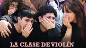 La clase de violín