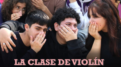 La clase de violín