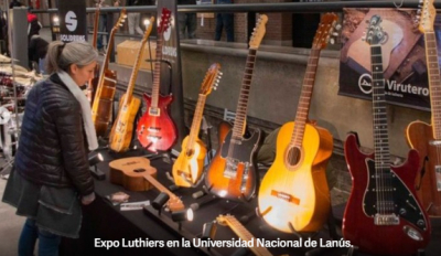 Fin de semana: Expo Luthiers con un ex Divididos y el baterista de ANIMAL