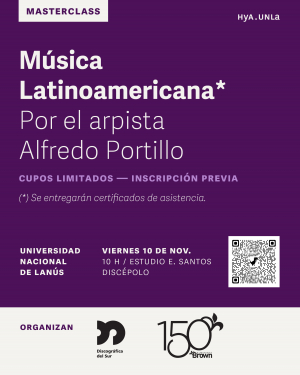 Masterclass de arpa de la mano de Alfredo Portillo
